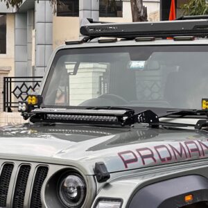 PROMAN Hood Bar Light Mount for Thar ROXX & Thar 3 Door