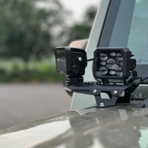 PROMAN Rotatable Bonnet Light Mount Type-2 for Thar ROXX & Thar 3 Door
